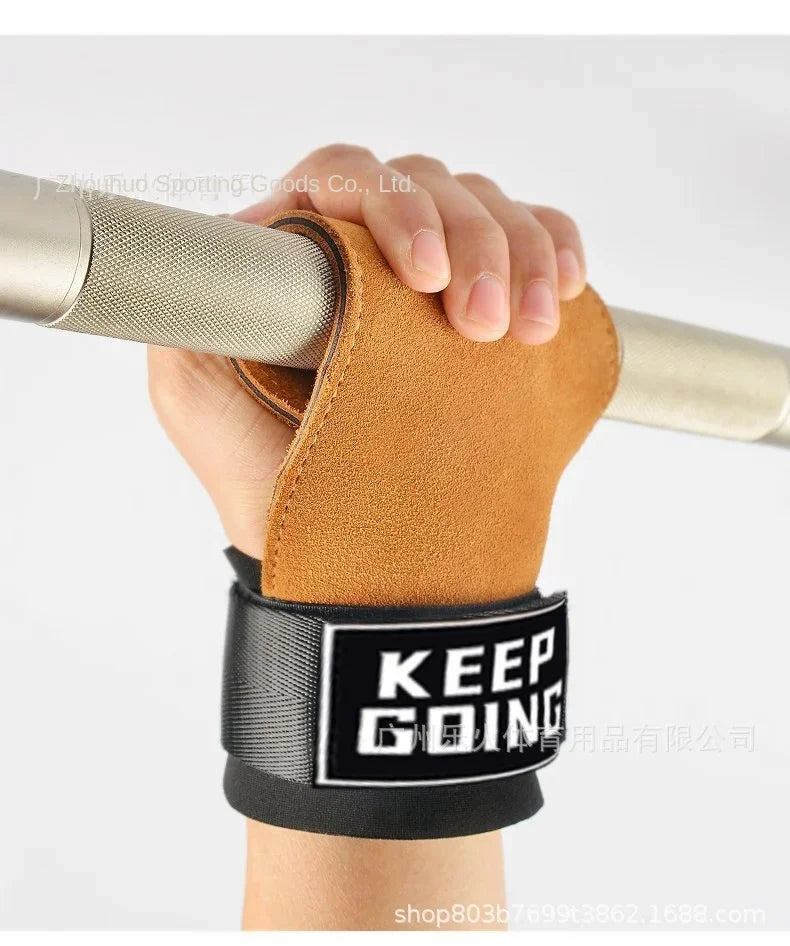 Cowhide Gym Straps